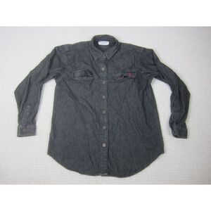 Pendleton Shirt Womens 6 Black Sophisticates Knockabouts Long Sleeve Embroidered